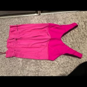 Pink Lulu Lemon tank